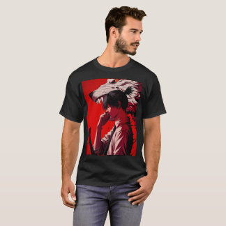 a black and red combination of shirt  t