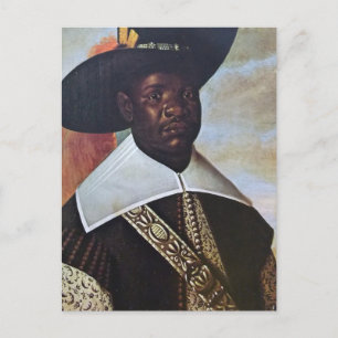 A Black Man från Kongo Vykort