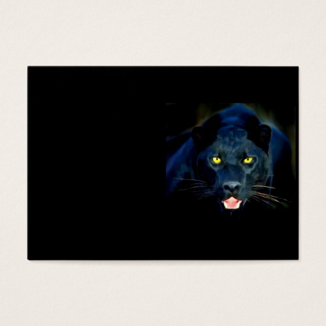 A Black Panther Visitkort (Framsidan)