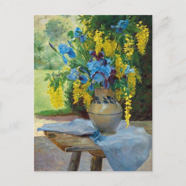 A Blommigt Bouquet | Ella Wetzko-Ehrenberger Vykort (Framsida)