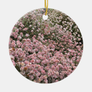 A Blooming California: Sea Cliff Buckvete Julgransprydnad Keramik