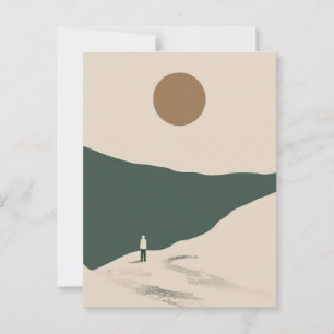 A Boho World Vykort