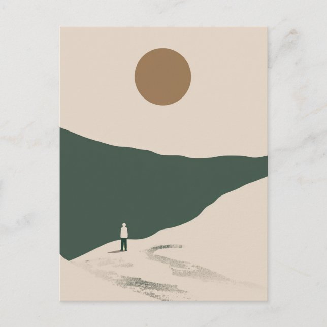 A Boho World Vykort (Framsida)