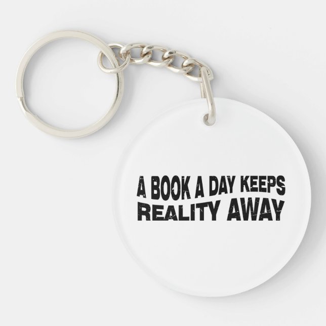 A Bok A Day Behållas Reality Away (Framsidan)