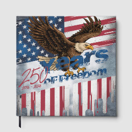 A bold,  illustration of an American symbol Gästböcker