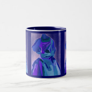 "A. Boleyn Blue I" Mugg - Anpassade