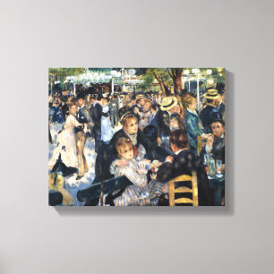 A Boll vid Moulin de la Galette - Renoir Canvastryck