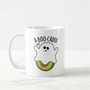 A-boo-cado Funny Avocado Pun Kaffemugg