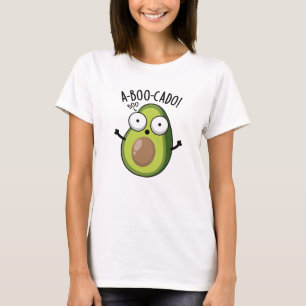 A-boo-cado Roliga Avokado Skräck Puns T Shirt