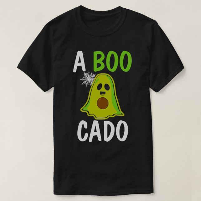 A Boo Cado Vegan Vegetarian Avocado T Shirt (Design framsida)