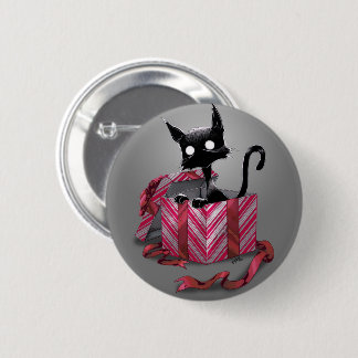 A Boo Kattunge Gift Button Knapp