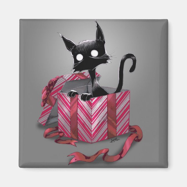 A Boo Kattunge Gift Magnet (Framsidan)