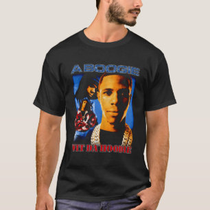 A Boogie Wit Da Hoodie Collage Black T Shirt