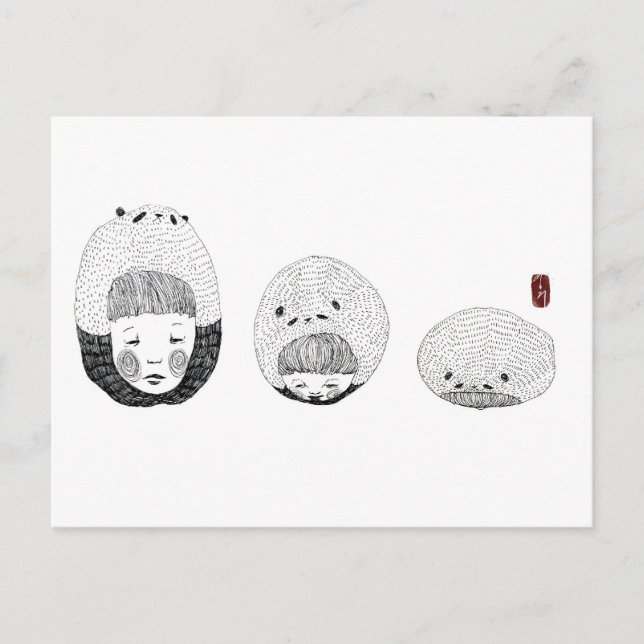 A Bored Panda Vykort (Framsida)