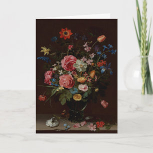 A Bouquet of Flowers by Peeters: Blank Kort