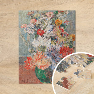 A Bouquet of Summer Flowers August Rieger Pussel