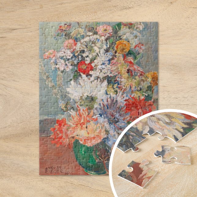A Bouquet of Summer Flowers | August Rieger Pussel (Skapare uppladdad)