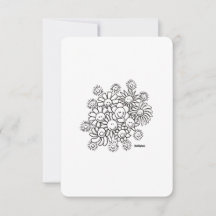 A Bouquet Smiles: Hej, Tack - Flat Card