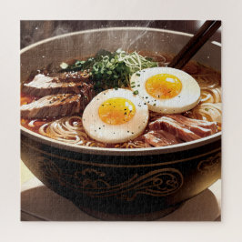 A bowl of noodles pussel