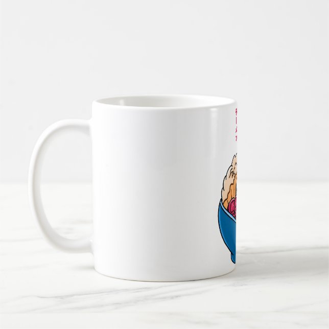 A Bowl of Ramen Noodles Kaffemugg (Vänster)