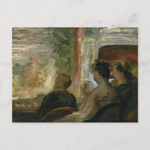 A Box vid teatern, 1865-70 Vykort