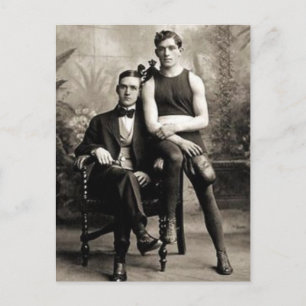 A Boxer och Hans gentleman Vykort