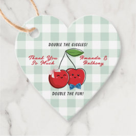 A Boy and Girl Twins Baby  Gåvor Etiketter