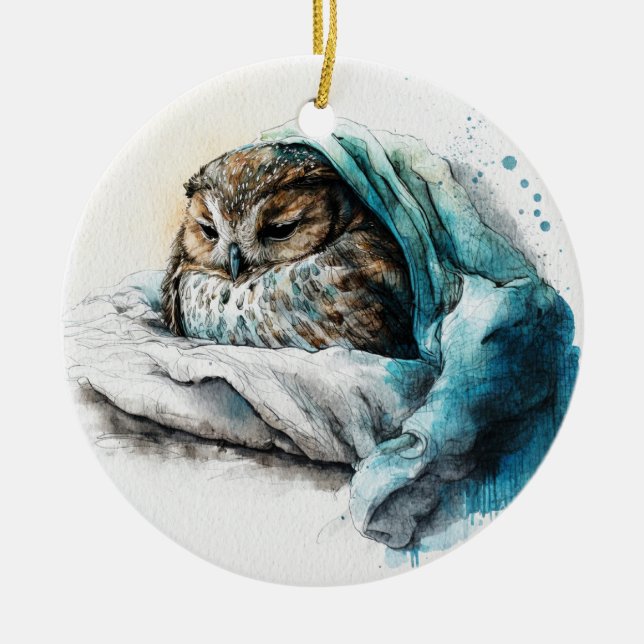 A Bra Nap Ceramic Ornament (Framsidan)