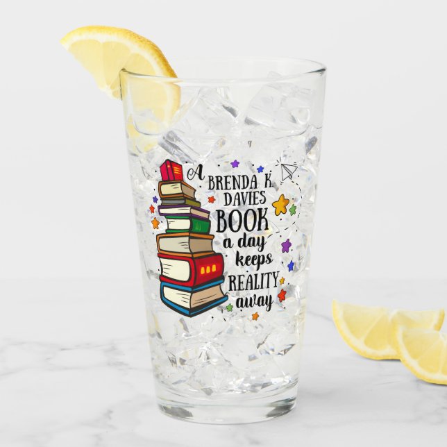 A Brenda K Davies Bok A Day Behålla Reality Away Glaskopp (Framsida Ice)