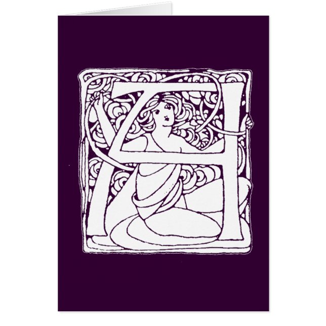 A BREV DAM HÄLSNINGSKORT (Framsidan)