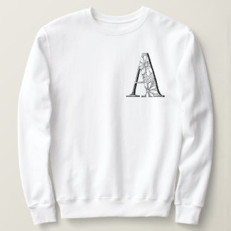 "A" Brev - ursprunglig monogram sötskjorta T Shirt