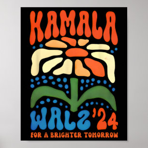 A Brighter Imorgon Boho Aesthetic Kamala Waltz 20 Poster