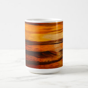 A Brillant Orange Sunset, av Gary Poling Kaffemugg
