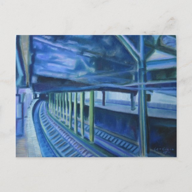 A Brooklyn Tunnelbanan Vykort (Framsida)