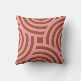a brown pink cute kudde
