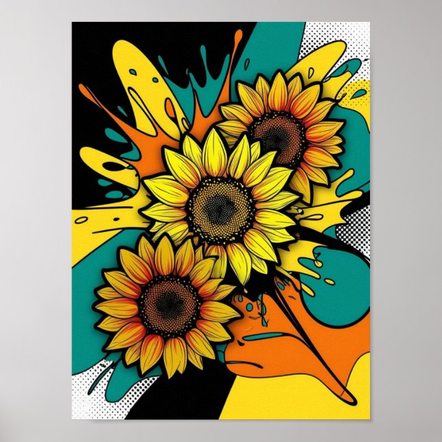 A Burst of Sunshine Poster (Framsidan)