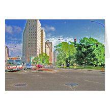 A Busy Chicago Aftermiddag