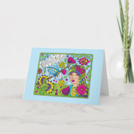 A Busy Life_Hälsning Kort