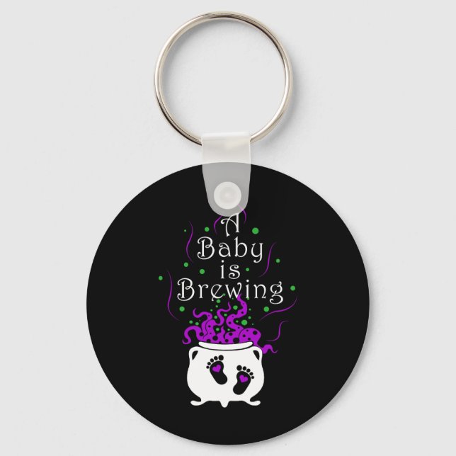 A by bryter Halloween-taloky Ghost Nyckelring (Framsida)