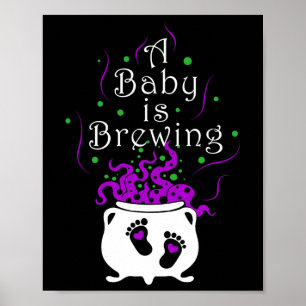A by bryter Halloween-taloky Ghost Poster