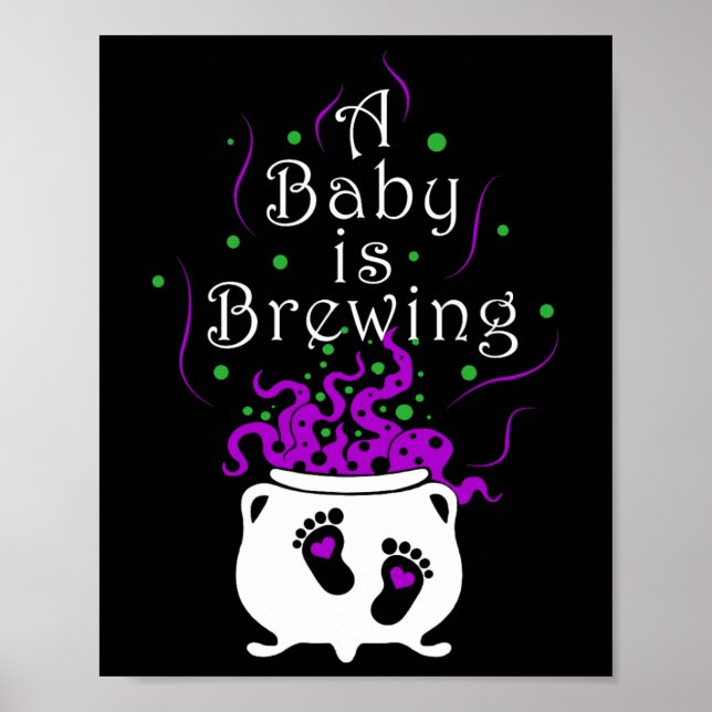 A by bryter Halloween-taloky Ghost Poster (Framsidan)