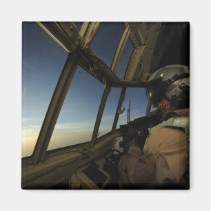 A.C. - 130 Hercules pilot- bildläsningar Magnet