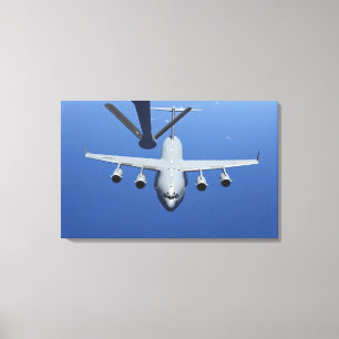 A.C. - 17 Globemaster III att närma sig bang Canvastryck