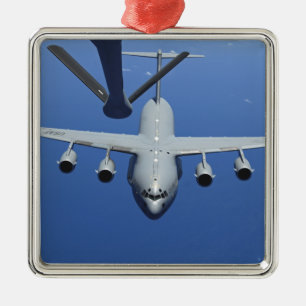 A.C. - 17 Globemaster III att närma sig bang Julgransprydnad Metall