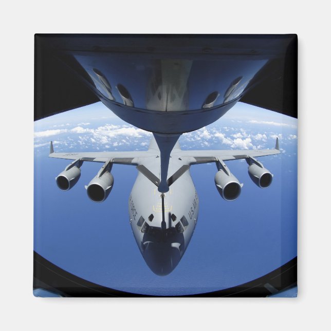 A C-17 Globemaster III får bränsle Magnet (Framsidan)