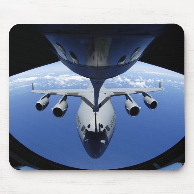 A C-17 Globemaster III får bränsle Musmatta (Framsidan)