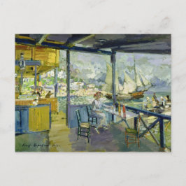 A Cafe in Gursuph, 1914 Vykort