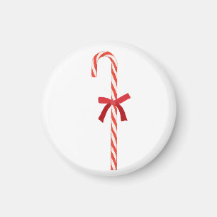 A CANDY CANE MAGNET