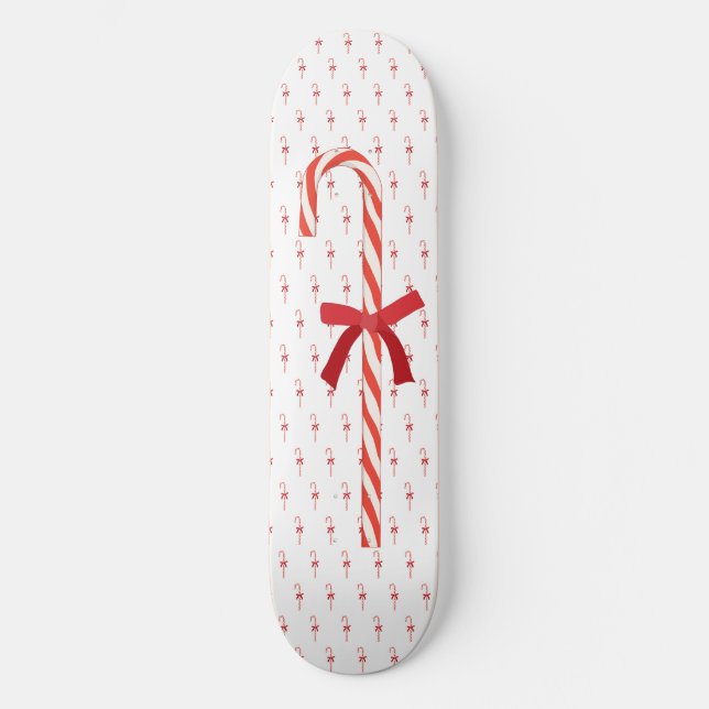 A CANDY CANE MINI SKATEBOARD BRÄDA 18,5 CM (Framsida)