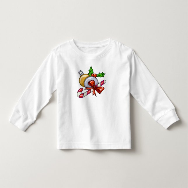 A CANDY CANE ROLIGT T-SHIRT (Framsida)